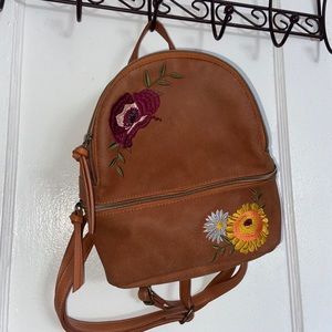 Brown backpack